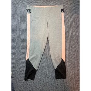 Victoria's Secret PINK Flare Yoga Pants Light Pink Size Medium Y2K
